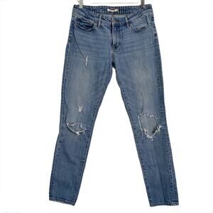 Levi's 711 Skinny Distressed Light Wash Sz 29